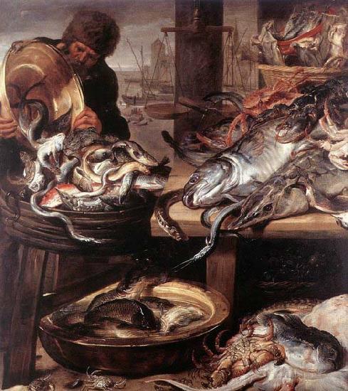SNYDERS, Frans The Fishmonger China oil painting art